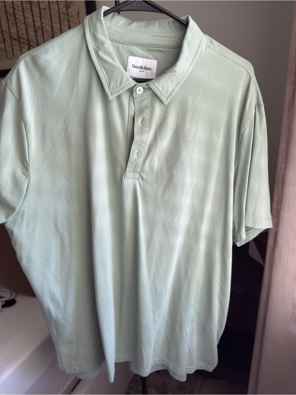 Goodfellow & Co Sage Green Polo Shirt